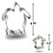 Sea Turtle Cookie Cutter 2 Pc Set. USA Tin Plate Steel - By CookieCutter.Com